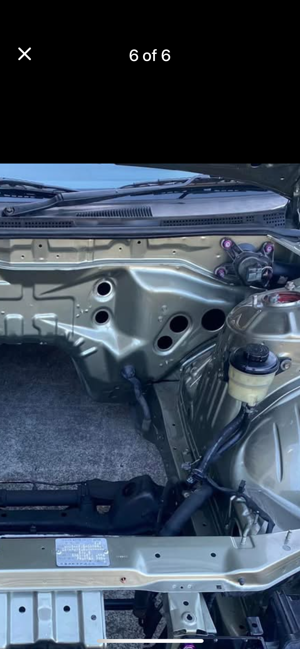 Nisan Silvia Skyline S13 S14 S15 R33 R34 Firewall Blank Grommets - Heater